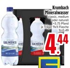 Mineralwasser von Krumbach im aktuellen EDEKA Prospekt für 4,44 €