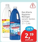 Hygiene-Reiniger von DanKlorix für 2,19 € bei budni im Angebot Hygiene-Reiniger von DanKlorix im aktuellen budni Prospekt