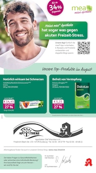 Aktueller mea - meine apotheke Prospekt "Unsere August-Angebote" für Duisburg Aktueller mea - meine apotheke Prospekt für Duisburg mit Seiten