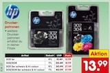 Druckerpatronen im Netto Marken-Discount Prospekt Druckerpatronen von HP im aktuellen Netto Marken-Discount Prospekt für 13,99 €