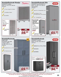 Kunststoffschrank Angebot im aktuellen POCO Prospekt auf Seite 9