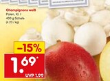 Champignons weiß Angebote bei Netto Marken-Discount Fürth für 1,69 €