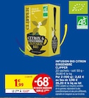 Intermarché Super Gravelines - Promo Infusion Bio Citron Gingembre Promo Infusion Bio Citron Gingembre à 0,63 € dans le catalogue Intermarché Super à Gravelines