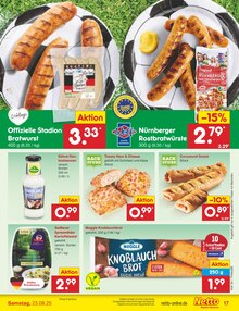 Bratwurst im Netto Marken-Discount Prospekt "Aktuelle Angebote" mit 65 Seiten (Cottbus)