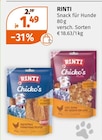 Snack für Hunde von Rinti im aktuellen Müller Prospekt für 1,49 €
