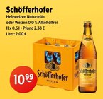 Aktuelle Bier Angebote bei Getränke Hoffmann in Dinslaken Aktuelles Hefeweizen Naturtrüb Angebot bei Getränke Hoffmann in Dinslaken ab 10,99 €