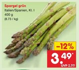 Aktuelles Spargel grün Angebot bei Netto Marken-Discount in Wuppertal ab 3,49 €