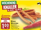 Wiener Würstchen Angebote von Rasting bei EDEKA Paderborn für 1,00 €