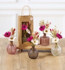 Composition de fleurs en vase - Super U à Clermont-Ferrand Composition de fleurs en vase en promo chez Super U Clermont-Ferrand à 8,99 €