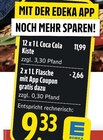 Aktuelle Coca Cola Angebote bei EDEKA in Konstanz Aktuelles Kiste Angebot bei EDEKA in Konstanz ab 2,66 €
