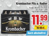 Pils o. Radler Angebote von Krombacher bei Trinkgut Remscheid für 11,99 €