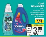 Waschmittel Angebote von Coral bei E center Regensburg für 3,99 €