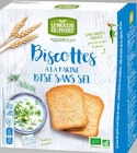 Promo BISCOTTE SANS SEL FARINE BISE - 270 G à 3,25 € dans le catalogue NaturéO à Les Clayes-sous-Bois