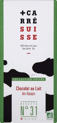Tablette chocolat lait bio - Monoprix à Boulogne-Billancourt Tablette chocolat lait bio en promo chez Monoprix Boulogne-Billancourt à 3,99 €