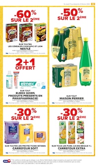 Promo Eau minérale gazeuse dans le catalogue Carrefour Market du moment à la page 13