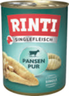 Singlefleisch Hundenassfutter im toom Baumarkt Prospekt Singlefleisch Hundenassfutter von Rinti im aktuellen toom Baumarkt Prospekt für 3,69 €