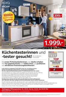 Aktueller XXXLutz Möbelhäuser Prospekt "NEUERÖFFNUNG unserer größten Küchenabteilung" Seite 2 von 8 Seiten