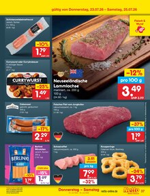 Schweinefilet im aktuellen Netto Marken-Discount Prospekt (Hamburg) Schweinefilet im Netto Marken-Discount Prospekt "Aktuelle Angebote" mit 71 Seiten (Hamburg)