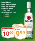 Carta Blanca Angebote von Bacardi bei GLOBUS Saarbrücken für 9,99 €