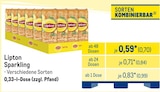 Teegetränk im METRO Prospekt Lipton Sparkling im aktuellen METRO Prospekt für 0,70 €