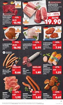 Roastbeef im Kaufland Prospekt "Aktuelle Angebote" mit 54 Seiten (Erfurt)