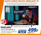 Aktuelle Fernseher Angebote bei expert in Hannover Aktuelles LED TV 50PUS8309/12 Angebot bei expert in Hannover ab 499,00 €
