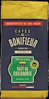 Café moulu pur Arabica Colombie - CAFÉS LE BONIFIEUR - Intermarché Hyper à Pau Café moulu pur Arabica Colombie - CAFÉS LE BONIFIEUR en promo chez Intermarché Hyper Pau à 3,85 €