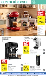 Promos Dolce Gusto dans le catalogue "PARTAGEONS LE GOÛT DU MIEUX MANGER" de Carrefour Market Dolce Gusto en promo dans le catalogue Carrefour Market à la page 15