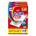 Lingettes anti-décoloration - DECOLOR STOP en promo chez Carrefour Lingettes anti-décoloration - DECOLOR STOP dans le catalogue Carrefour