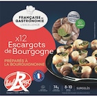 Escargots de Bourgogne - FRANÇAISE DE GASTRONOMIE dans le catalogue Supermarchés Match