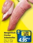 Aktuelles Frisches Schweinefilet Angebot bei Lidl in Göttingen ab 4,95 €