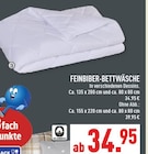 Marktkauf Herten - Feinbiber-Bettwäsche Angebot im Prospekt Feinbiber-Bettwäsche bei Marktkauf im Herten Prospekt für 34,95 €