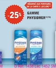 Gamme Physiomer - Physiomer en promo chez E.Leclerc Gamme Physiomer - Physiomer dans le catalogue E.Leclerc