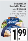 Käse Bavaria blu, Almzeit oder Bergbauern von Bergader im aktuellen EDEKA Prospekt für 1,99 €