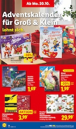 Lidl Milka Adventskalender im Prospekt Lidl Milka Adventskalender im Prospekt