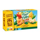 Compotes sans sucres ajoutés "Format Familial" - POM'POTES en promo à 8,05 € chez Carrefour Compotes sans sucres ajoutés "Format Familial" - POM'POTES dans le catalogue Carrefour
