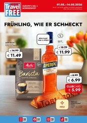 Aktueller Travel FREE Prospekt mit Melitta, "FRÜHLING, WIE ER SCHMECKT!", Seite 1