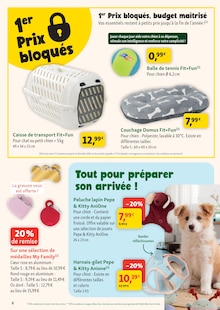Promotion Caisse de transport chat dans le prospectus Maxi Zoo, valable du 28/08/2026 au 06/09/2026 Promo Caisse de transport chat dans le catalogue Maxi Zoo du moment à la page 8