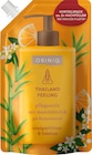 Flüssigseife Thailand Feeling mit Mandelmilch, Orangenblüte & Bambus, Nachfüllpack im Angebot bei dm-drogerie markt in Herford Flüssigseife Thailand Feeling mit Mandelmilch, Orangenblüte & Bambus, Nachfüllpack Angebote von ORINIQ bei dm-drogerie markt Herford für 2,45 €