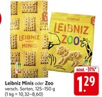 Minis im Angebot bei E center in Speyer Minis Angebote von Leibniz bei E center Speyer für 1,29 €