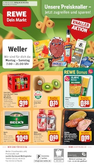 Aktueller REWE Prospekt "Dein Markt" Seite 1 von 34 Seiten für Dortmund