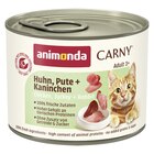 Animonda Cat Dose Carny Adult Huhn & Pute & Kaninchen 200 g im Angebot bei Zookauf in Bremen Animonda Cat Dose Carny Adult Huhn & Pute & Kaninchen 200 g Angebote von Animonda bei Zookauf Bremen für 1,19 €