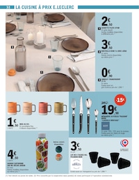 Prix et réduction Bouteille dans le prospectus E.Leclerc en cours Offre Bouteille dans le catalogue E.Leclerc du moment à la page 32