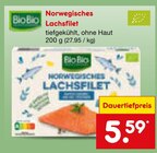 Aktuelles Norwegisches Lachsfilet Angebot bei Netto Marken-Discount in Ingolstadt ab 5,59 €