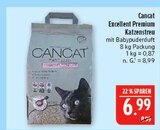 Excellent Premium Katzenstreu im Angebot bei Marktkauf in Bautzen Excellent Premium Katzenstreu Angebote von Cancat bei Marktkauf Bautzen für 6,99 €