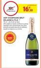 AOP Champagne Brut - Delagne & Fils - Intermarché Express à Seclin AOP Champagne Brut - Delagne & Fils en promo chez Intermarché Express Seclin à 16,30 €
