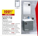 Badmöbel-Serie „Mattia“ von  im aktuellen toom Baumarkt Prospekt für 59,99 €