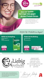 Aktueller mea - meine apotheke Apotheken Prospekt in Hochspeyer und Umgebung, "Unsere August-Angebote" mit 4 Seiten, 01.08.2025 - 31.08.2025