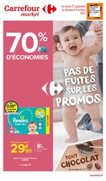 Carrefour Market Catalogue "Pas de fuites sur les promos", 14 pages, La Fontonne, 27/09/2022 - 09/10/2022 Carrefour Market Catalogue "Pas de fuites sur les promos", 14 pages, La Fontonne, 27/09/2022 - 09/10/2022