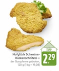 Schweine-Rückenschnitzel bei EDEKA im Pfalzgrafenweiler Prospekt für 2,29 €